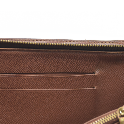 LOUIS VUITTON Monogram Porte Monnaie Zip Around Long Wallet