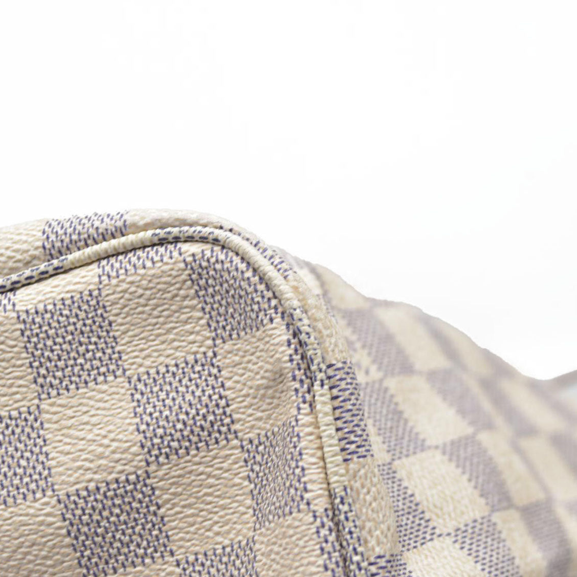 $2170 Louis Vuitton  Damier Azur Neverfull MM AR3164