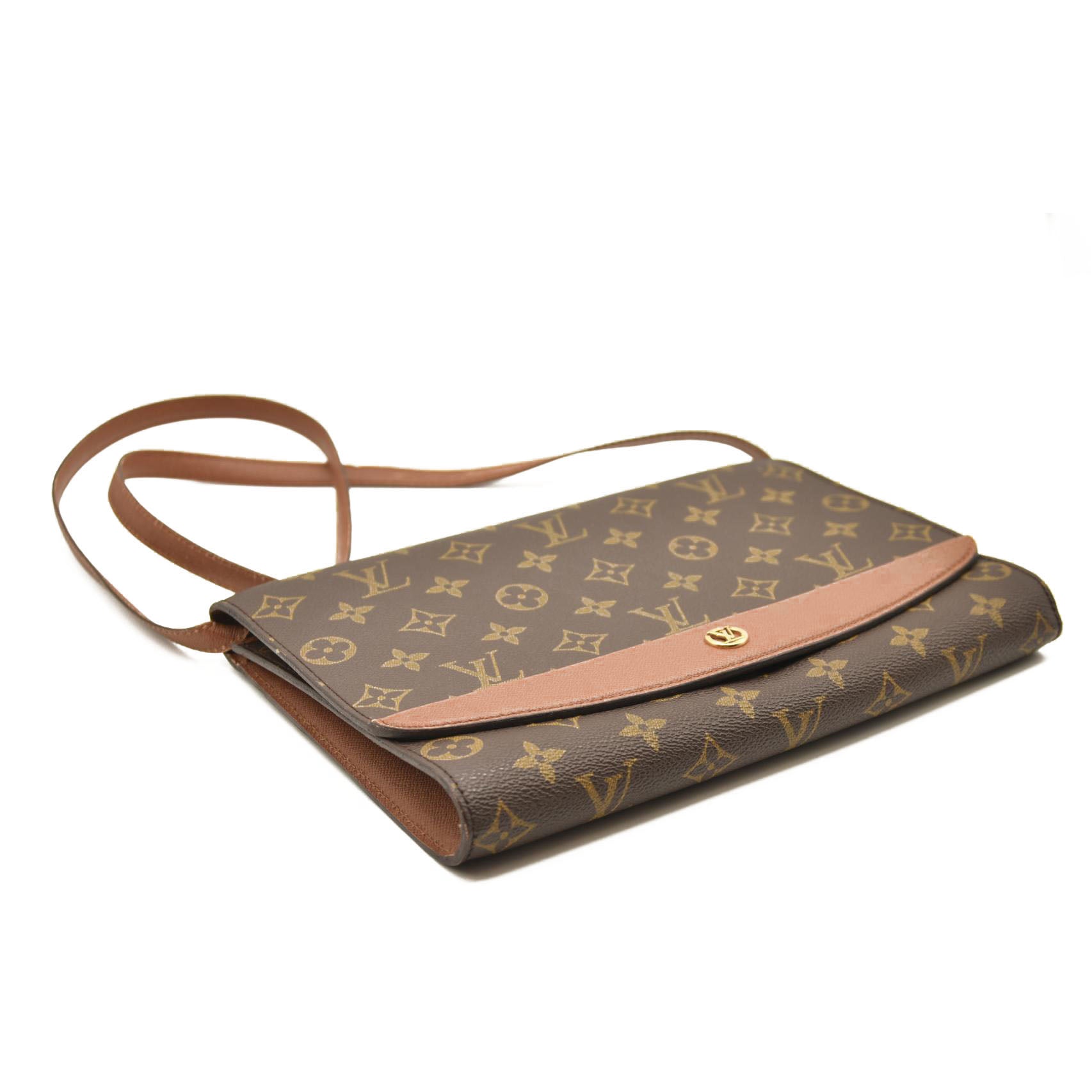 LOUIS VUITTON Monogram Pochette Bordeaux  A21914