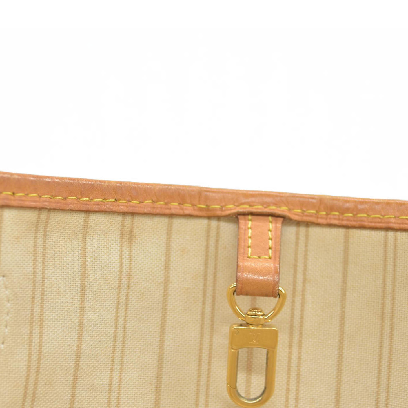 $2170 Louis Vuitton  Damier Azur Neverfull MM AR3164