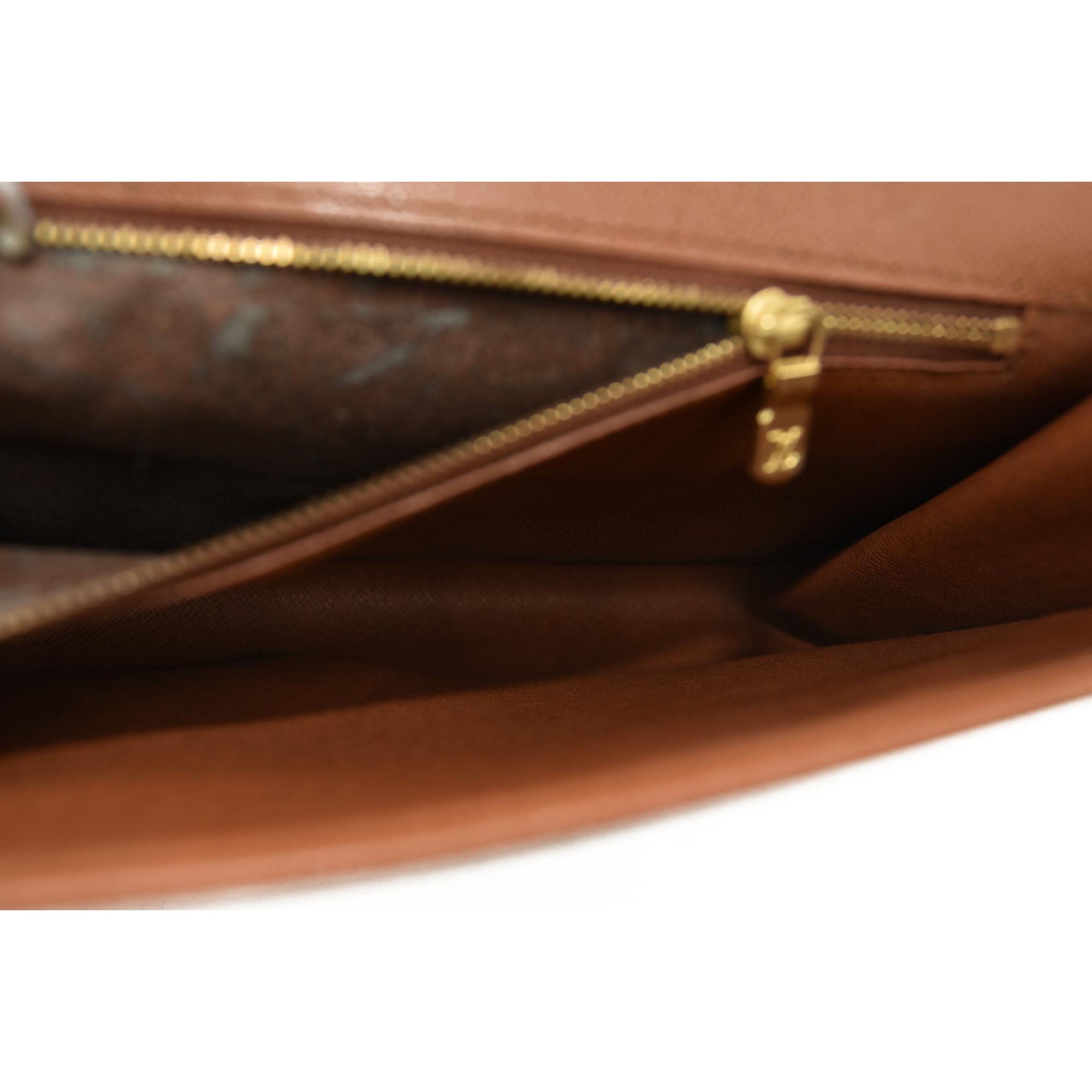 LOUIS VUITTON Monogram Pochette Bordeaux  A21914
