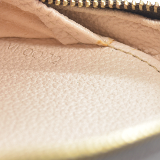 $580 Louis Vuitton Monogram Trousse Blush PM Cosmetic Pouch Bag Jewlery Case