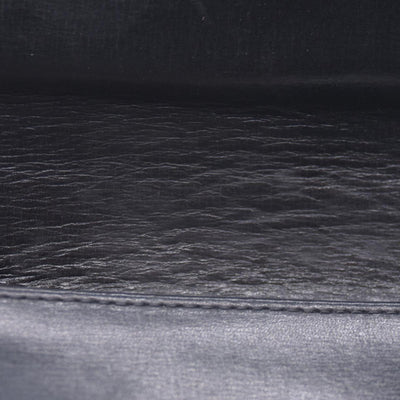 $1450 GUCCI Calfskin Vintage Interlocking GG Chain Flap Clutch Bag Black CONSIGNMENT 10021223