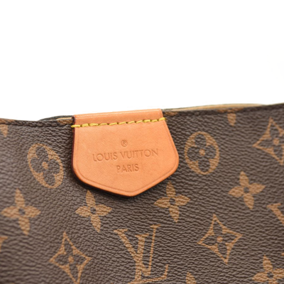 2018 Louis Vuitton Graceful Mm Brown Monogram Canvas Tote RI3138