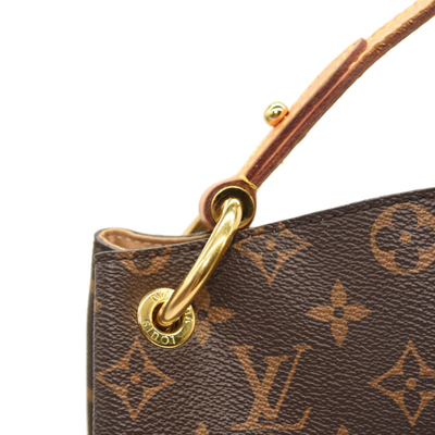 2018 Louis Vuitton Graceful Mm Brown Monogram Canvas Tote RI3138