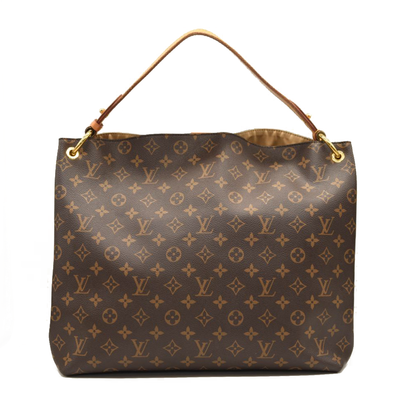 2018 Louis Vuitton Graceful Mm Brown Monogram Canvas Tote RI3138