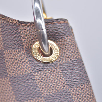 $2160 2018 Louis Vuitton  Damier Ebene Graceful MM TX0118