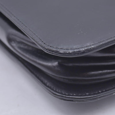 GIVENCHY Smooth Calfskin 4G Logo Flap Crossbody Bag Black CONSIGNMENT 10021186