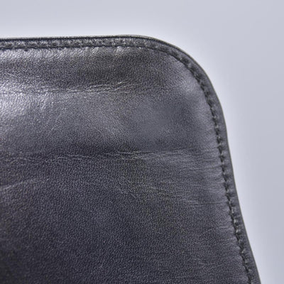 GIVENCHY Smooth Calfskin 4G Logo Flap Crossbody Bag Black CONSIGNMENT 10021186