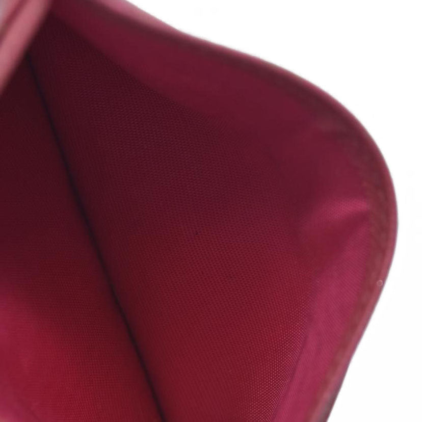 CONSIGNMENT Prada Prada Pink Saffiano Metal Leather Logo Card Holder