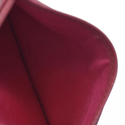 CONSIGNMENT Prada Prada Pink Saffiano Metal Leather Logo Card Holder