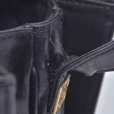 GIVENCHY Smooth Calfskin 4G Logo Flap Crossbody Bag Black CONSIGNMENT 10021186