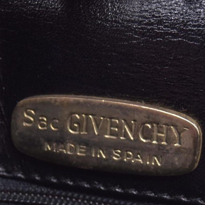 GIVENCHY Smooth Calfskin 4G Logo Flap Crossbody Bag Black CONSIGNMENT 10021186