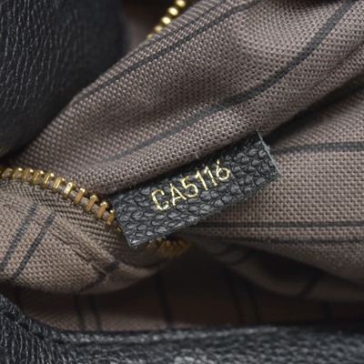 $3800 Louis Vuitton LV Monogram Artsy MM CA5116 2016 Black Empreinte