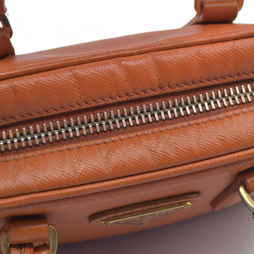 $750 Prada Saffiano Lux Mini Crossbody Bag