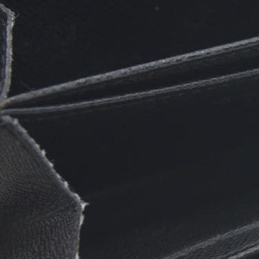 Louis Vuitton Damier Graphite Zippy Zip Coin Purse Wallet Black MI4101