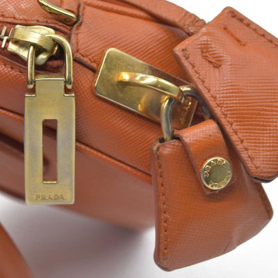 $750 Prada Saffiano Lux Mini Crossbody Bag
