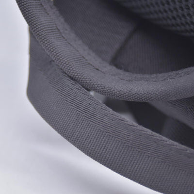$1950 MIU MIU Leather Trimmed Matelasse Crystal Embellished Nylon Backpack