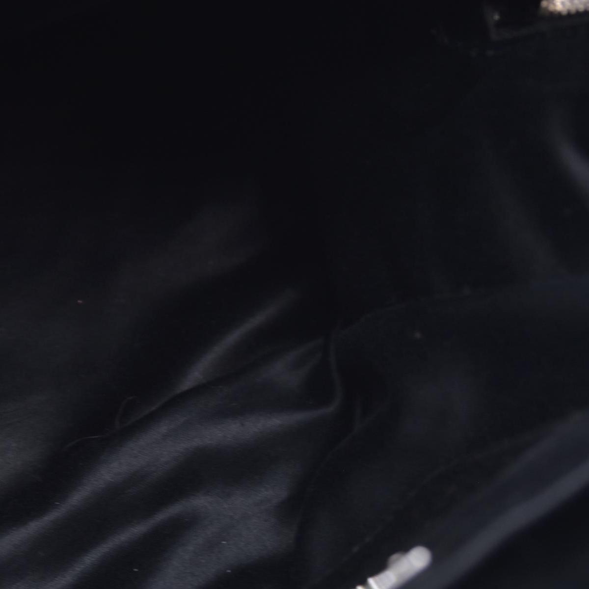 $1950 MIU MIU Leather Trimmed Matelasse Crystal Embellished Nylon Backpack
