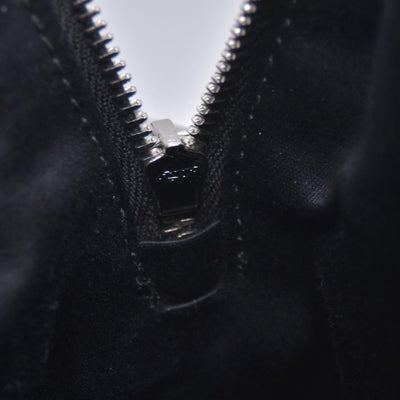 $1950 MIU MIU Leather Trimmed Matelasse Crystal Embellished Nylon Backpack