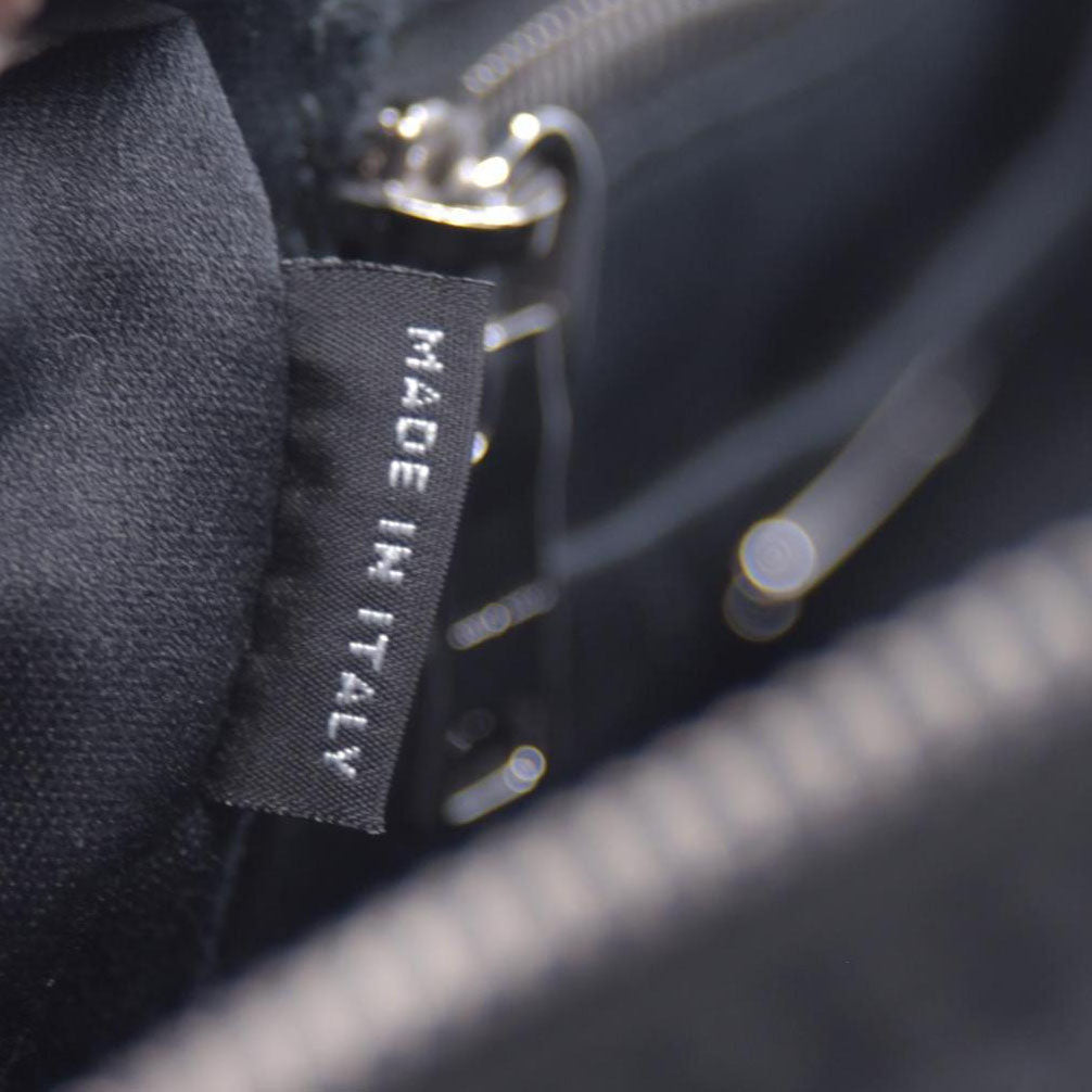 $1950 MIU MIU Leather Trimmed Matelasse Crystal Embellished Nylon Backpack