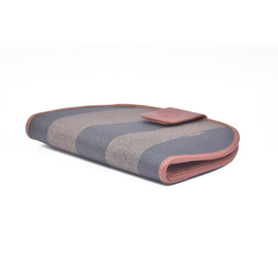 Fendi Vintage Pequin Wallet CONSIGNMENT