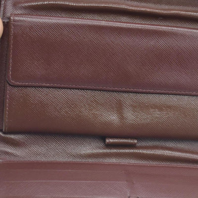 LOUIS VUITTON 2002 Mini Monogram Porte Tresor International Wallet Cherry CA0072