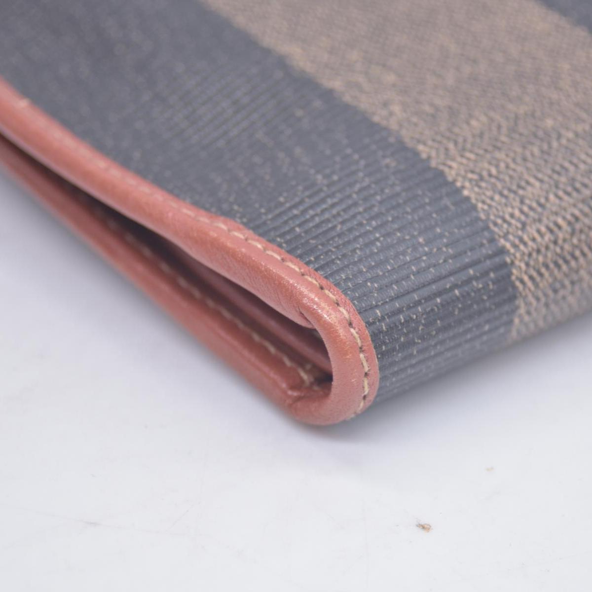 Fendi Vintage Pequin Wallet CONSIGNMENT