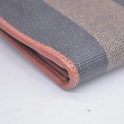 Fendi Vintage Pequin Wallet CONSIGNMENT
