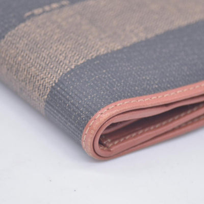 Fendi Vintage Pequin Wallet CONSIGNMENT