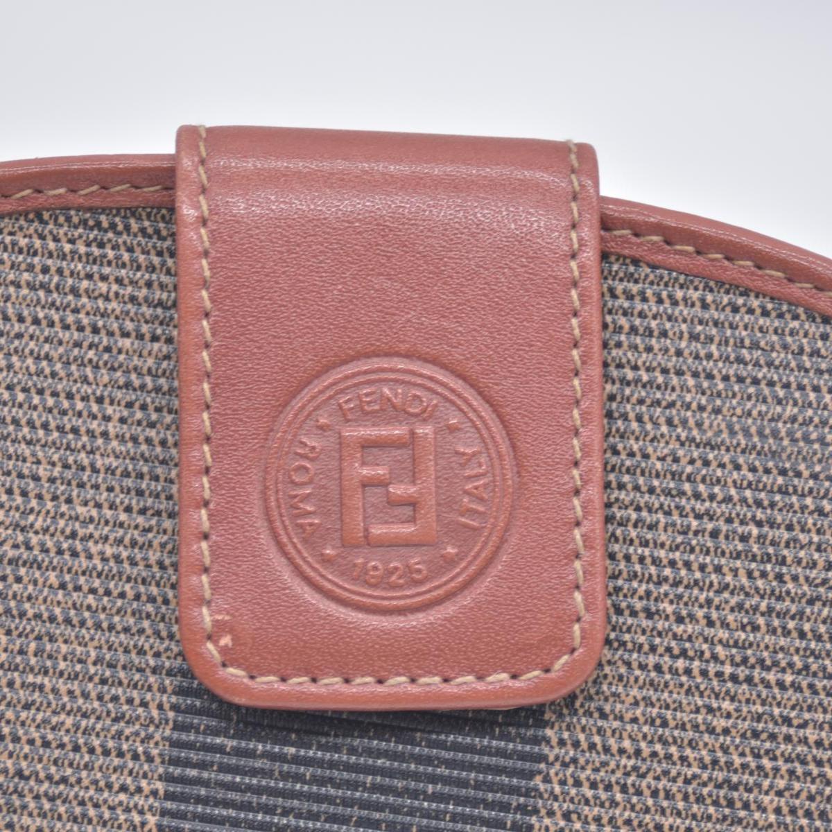 Fendi Vintage Pequin Wallet CONSIGNMENT