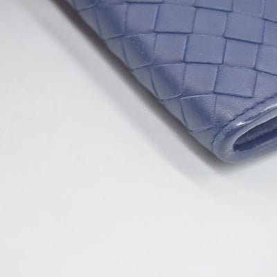 $1050 Bottega Veneta L Shaped Wristlet Intrecciato Long Wallet