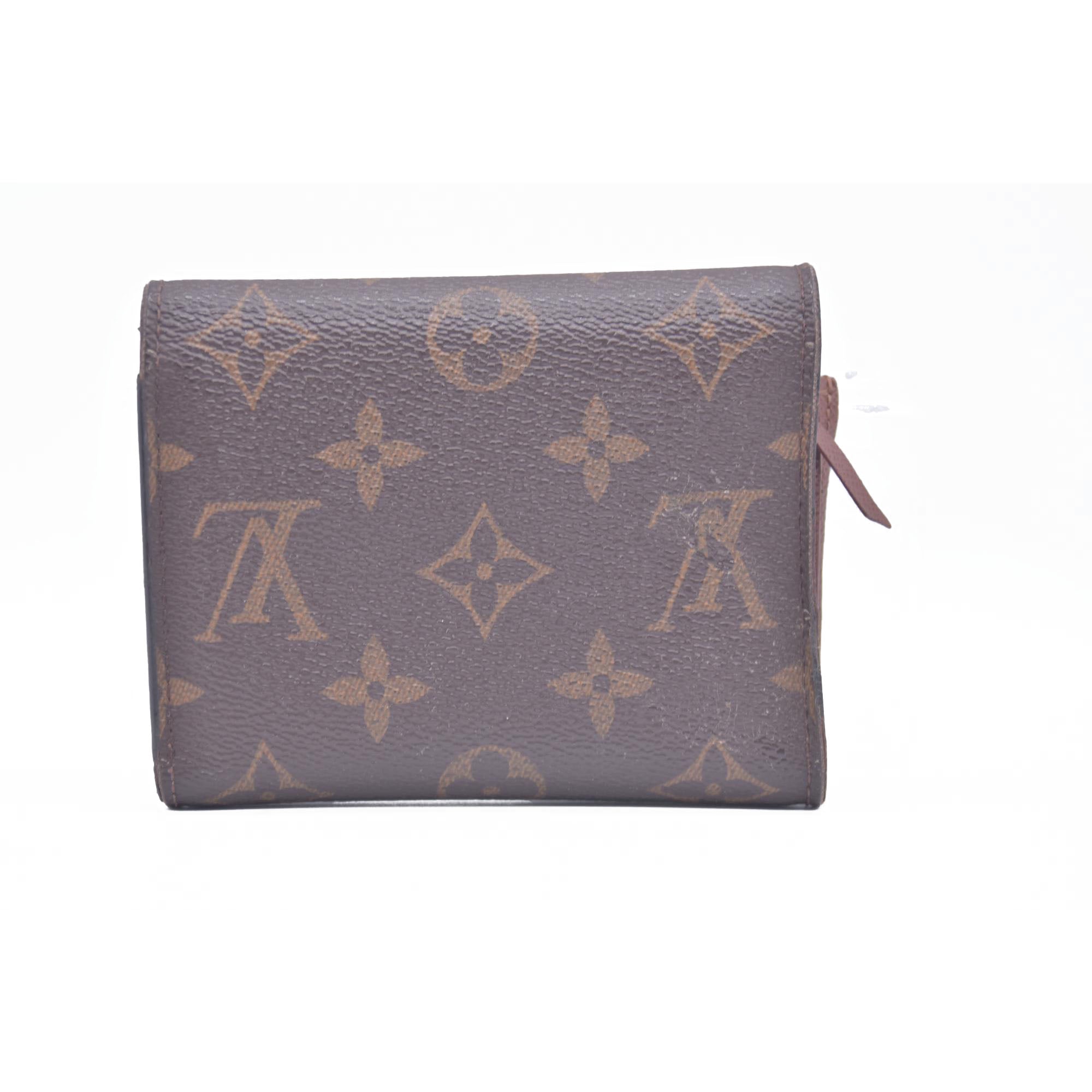 $625 Louis Vuitton Monogram Victorine Wallet Brown CONSIGNMENT