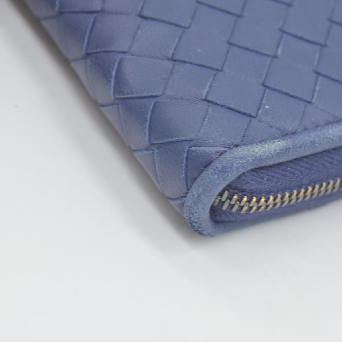 $1050 Bottega Veneta L Shaped Wristlet Intrecciato Long Wallet