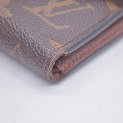$625 Louis Vuitton Monogram Victorine Wallet Brown CONSIGNMENT