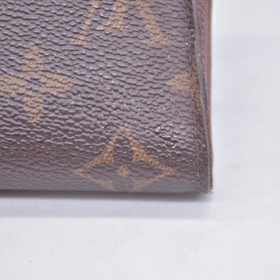 $625 Louis Vuitton Monogram Victorine Wallet Brown CONSIGNMENT