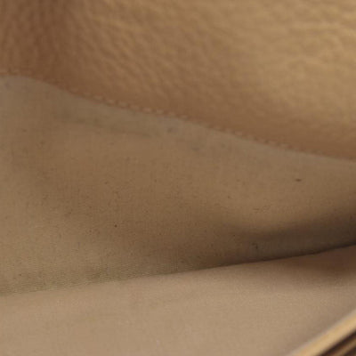$495 Chloe Alphabet Leather Bifold Long Wallet
