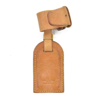 Louis Vuitton Vachetta Luggage Tag and Handle Strap Set LARGE 8