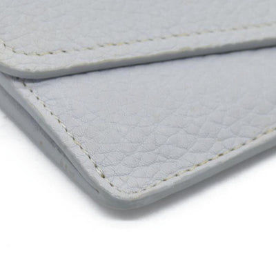 $495 Chloe Aby Padlock Leather Bifold Long Wallet