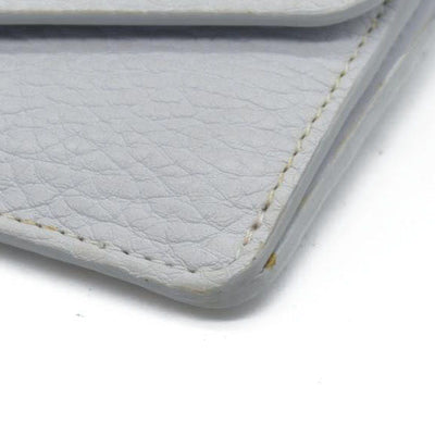 $495 Chloe Aby Padlock Leather Bifold Long Wallet