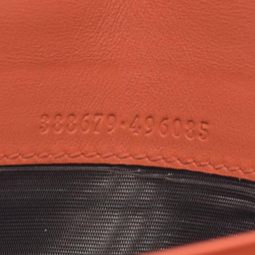 $650 Gucci pink original gg canvas continental bow wallet