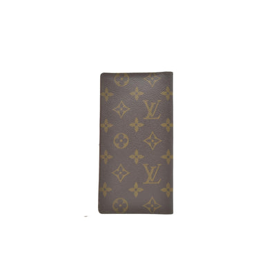 $440 Louis Vuitton Monogram Porte Cartes Credit Yen Bifold Long Wallet CT0944