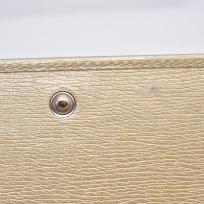 Gucci  Interlocking G Logo Leather Bifold Wallet CONSIGNMENT