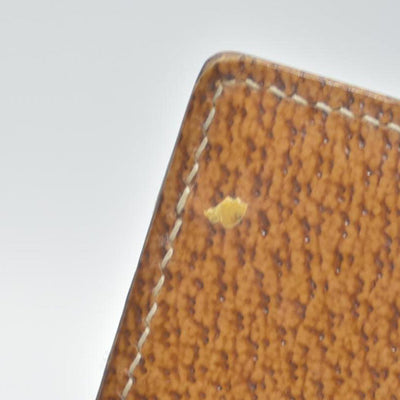 Gucci Gucci Beige/Brown GG Canvas Nailhead Compact Wallet