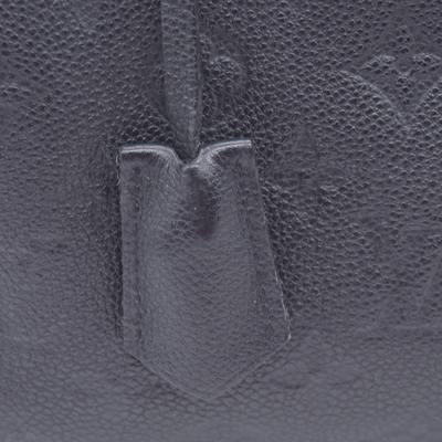 $3050 2014 Louis Vuitton Empreinte Speedy Bandouliere 30 Black 10021270 AH1174