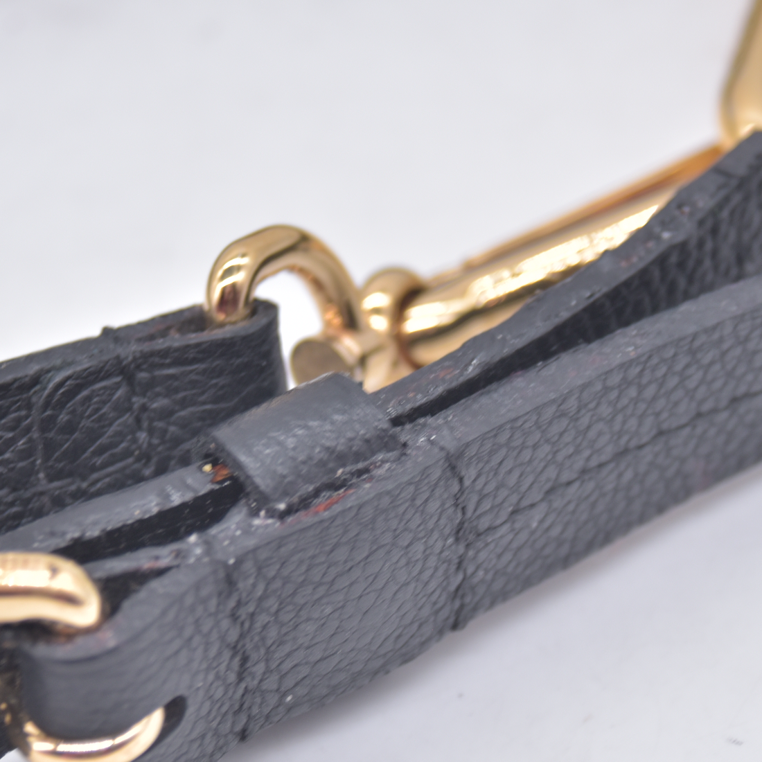 $3050 2014 Louis Vuitton Empreinte Speedy Bandouliere 30 Black 10021270 AH1174
