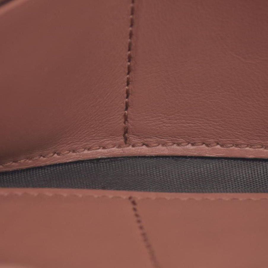 Gucci Gucci Pink Microguccissima Leather Continental Wallet on Chain CONSIGNMENT