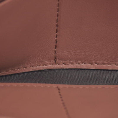 Gucci Gucci Pink Microguccissima Leather Continental Wallet on Chain CONSIGNMENT