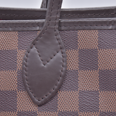 $2310 USA 2019 Louis Vuitton Damier Ebene Neverfull GM with Pouch 10021271 SD4119