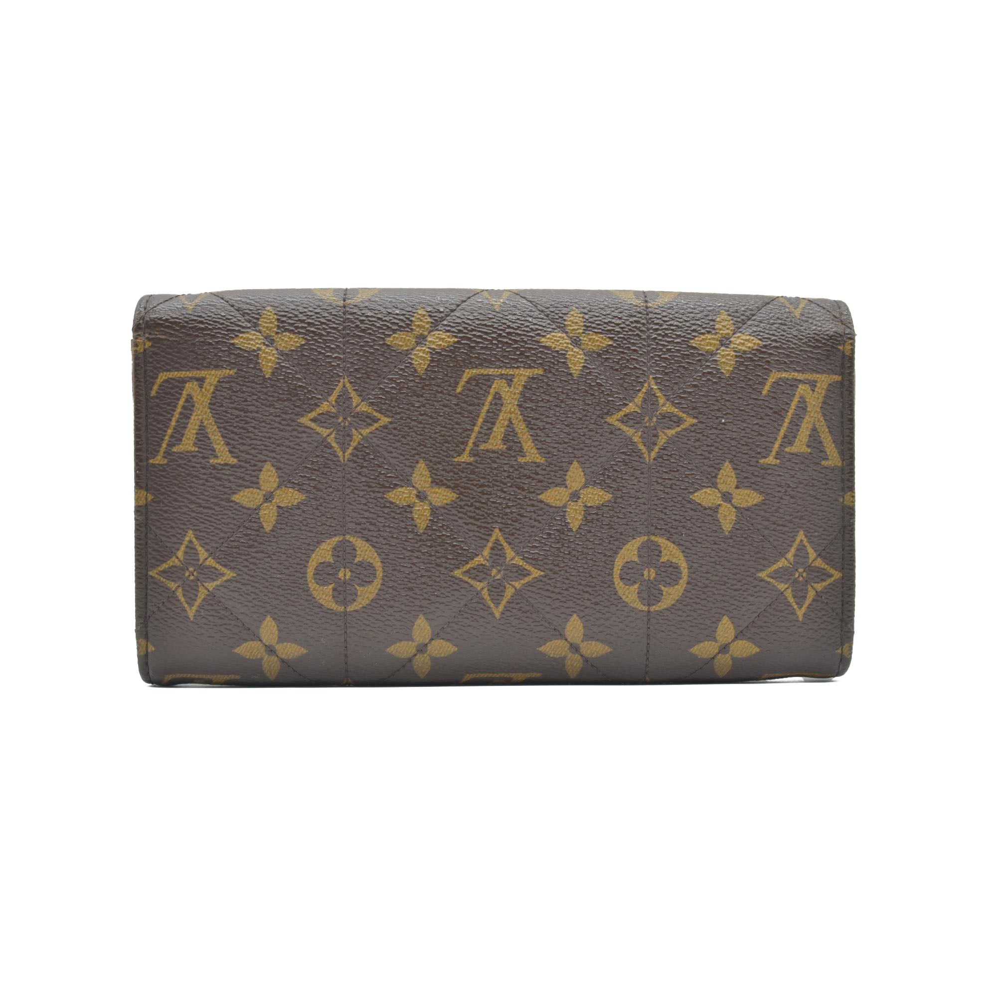 $1060 Louis Vuitton Louis Vuitton Monogram Canvas Etoile Sarah Wallet CONSIGNMENT